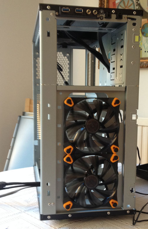 Case with front fans - Ivanov Audio